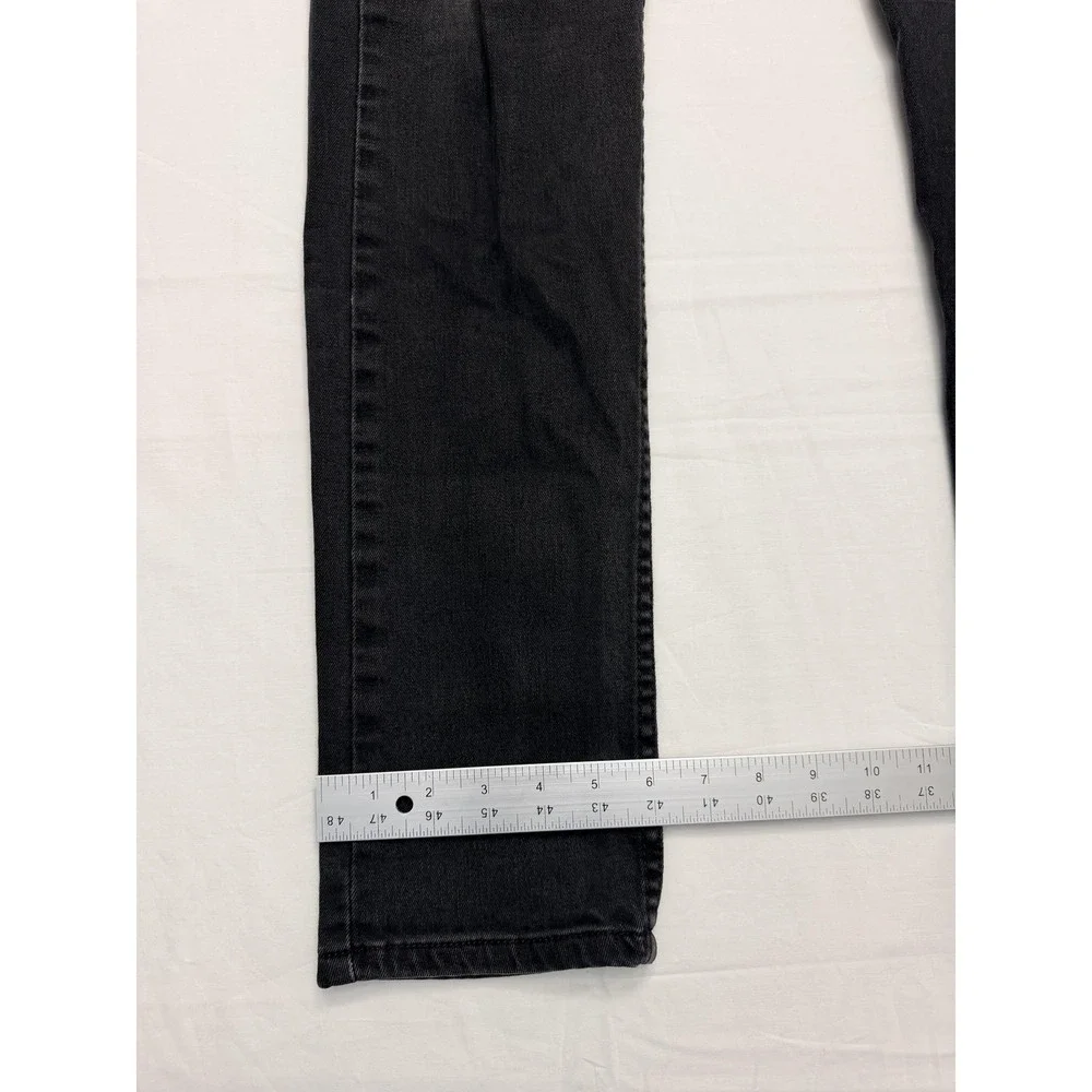 Levis 511 Jeans Mens 33x32 Gray Charcoal‎ Wash Slim Fit Tapered Denim Pants